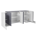 Sideboard 210cm 6 Türen modernes Design Pillon Fabrik Ardesia Sales