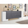 Sideboard 210cm 6 Türen modernes Design Pillon Fabrik Ardesia Rabatte