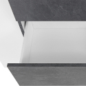 Sideboard 160cm Wohnzimmer Kommode 4 Schubladen 2 Türen Weiß Schiefer New Coro Home Rabatte