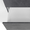 Sideboard 160cm Wohnzimmer Kommode 4 Schubladen 2 Türen Weiß Schiefer New Coro Home Rabatte