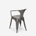 set tisch 80x80cm industriedesign 4 stühle style bar küche hustle white 