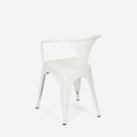 table 80x80cm + 4 chaises style design industriel cuisine bar reims 