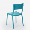 Ensemble Table Carrée 70x70cm Noire et 2 Chaises Extérieur Design pour jardin bar restaurant Regas Dark 