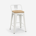 set tisch 60x60cm 4 hocker industrial metall holz bucket steel Eigenschaften