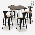 set tisch 60x60cm 4 hocker küche bruck white top light Sales