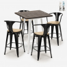 set tisch 60x60cm 4 hocker küche bruck white top light Sales