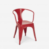Ensemble Table Horeca 70x70cm et 2 Chaises Design Industriel Cuisine Restaurant Starter Dark 