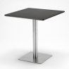 set 2 Lix stühle tisch 70x70cm horeca bar restaurants starter silver Kauf