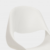 Set runder Tisch 100cm 4 Stühle weiß  skandinavisches Design Midlan Light Eigenschaften
