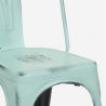 set tisch 120x60cm 4 stühle industriell esszimmer vintage lloyd Lagerbestand