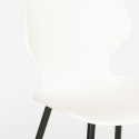 Tisch 80x80cm 4 Stühle Industrieller Stil Design Sartis Light 