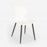 Tisch 80x80cm 4 Stühle Industrieller Stil Design Sartis Light Kauf
