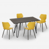 set tisch 120x60cm 4 stühle design  küche esszimmer palkis Maße