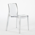Set Tisch Esstisch 200x80cm 6 transparente Stühle Design Industrie Küche Lewis Kosten
