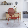 Stuhl in modernem Design aus Polypropylen für Küche Bar Restaurant und Außen Clara Preis