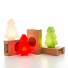 Lampada da terra tavolo albero di Natale design moderno Slide Lightree Modello