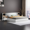Letto matrimoniale 160x190 cm sollevabile 2 comodini design moderno Schwaz Promozione