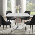 Quadratischer Tisch Design Goblet Stil für Bar Küche Esszimmer Lillium 80 Verkauf