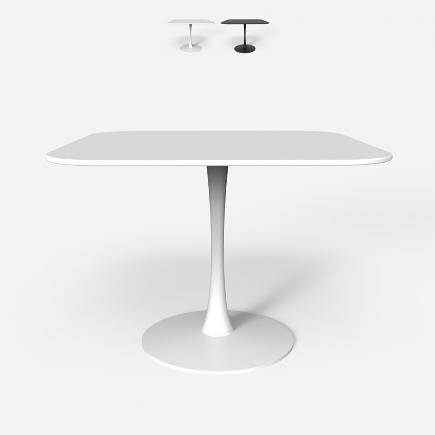 Quadratischer Tisch Design Goblet Stil für Bar Küche Esszimmer Lillium 80 Aktion