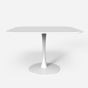 Goblet stil quadratischer Tisch mit abgerundeten Kanten Esszimmer Küche Bar Lillium 100 Lagerbestand