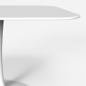 Goblet stil quadratischer Tisch mit abgerundeten Kanten Esszimmer Küche Bar Lillium 100 Auswahl