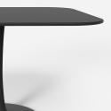 Goblet stil quadratischer Tisch mit abgerundeten Kanten Esszimmer Küche Bar Lillium 100 Sales