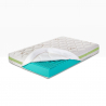Memory Foam Matratze Einzel-Kingsize 120x190 cm antiallergisch 7 Zonen Leaf Plus Eigenschaften