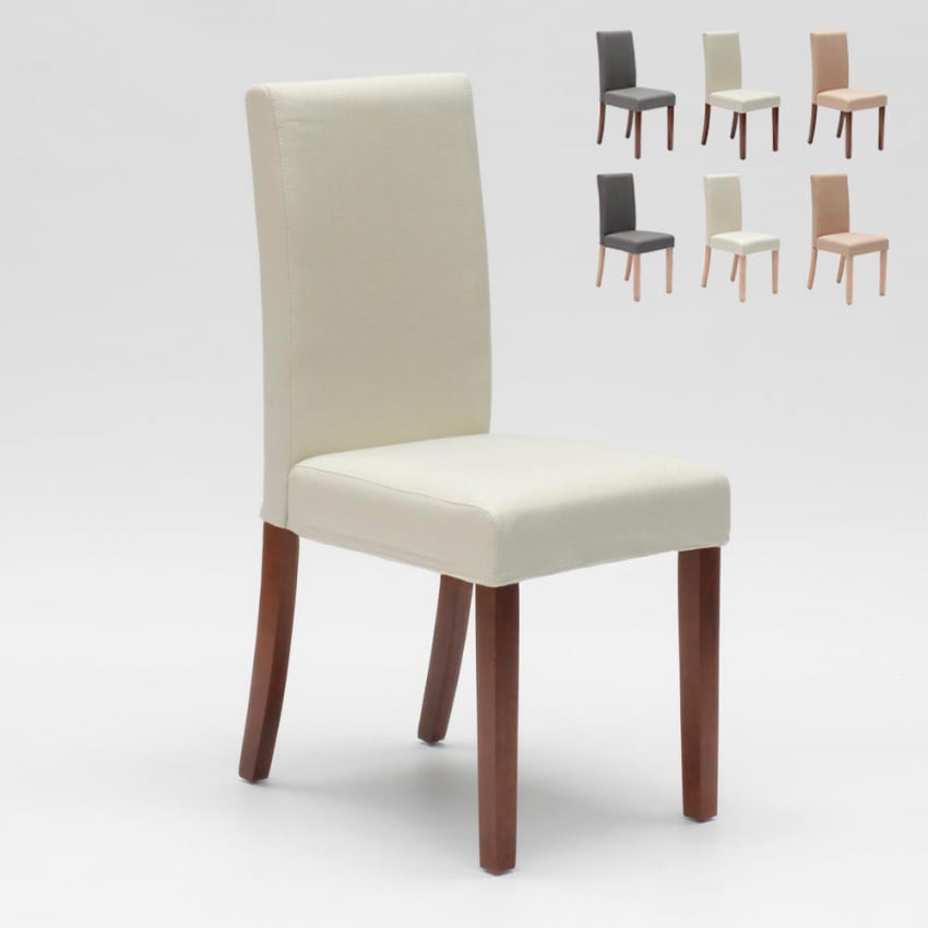 Chaise de cuisine et restaurant rembourrée en bois style henriksdal Comfort Luxury Chaise de cuisine et restaurant rembourrée en bois style henriksdal Comfort Luxury