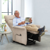 Giorgia+ elektrischer Relaxsessel mit 2 Motoren und Hebesystem für Senioren Lagerbestand
