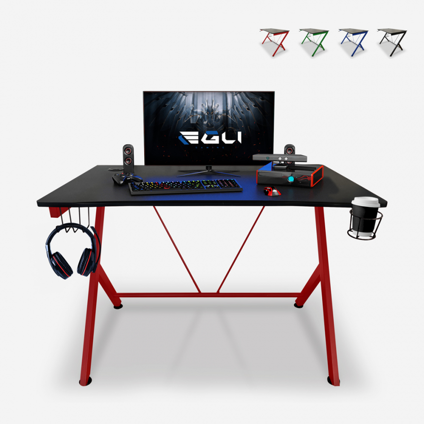 Trust GXT 711X Dominus Gaming-Tisch Getränkehalter Kabelmanagementsystem