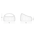 Design-Gartenstuhl für Außenbereich Bar Restaurant Gelée Lounge Slide Preis