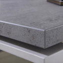 Scrivania 170x80cm ufficio studio smartworking grigio bianco Metaldesk Sconti