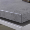 Scrivania 170x80cm ufficio studio smartworking grigio bianco Metaldesk Sconti