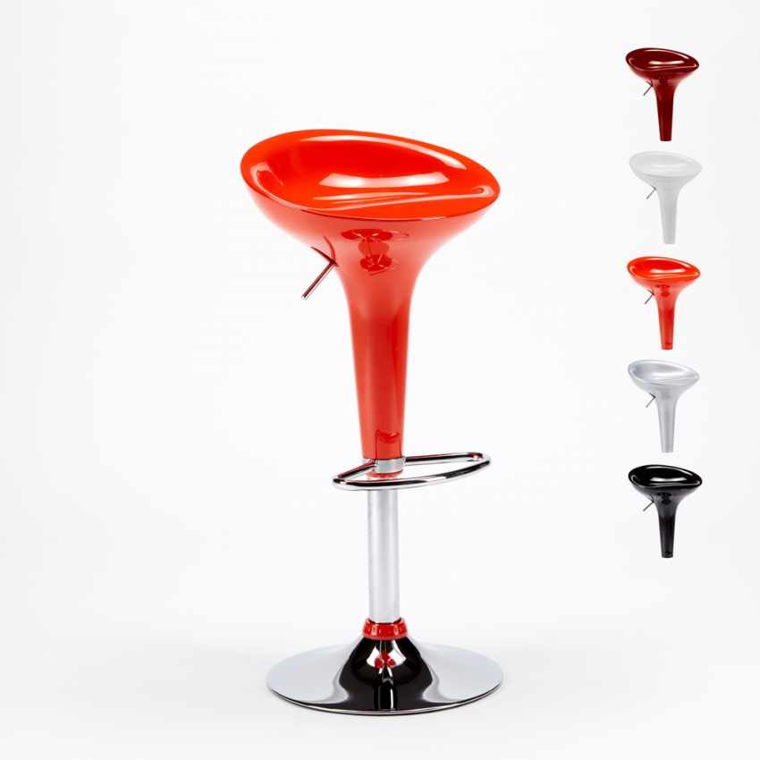 Sgabello per bar e cucina regolabile e girevole design moderno San Francisco Promozione Sgabello per bar e cucina regolabile e girevole design moderno San Francisco Promozione