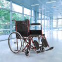 Fauteuil roulant avec support de jambe pliant Peony handicapés et personnes âgées Réductions