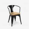 ensemble table horeca 90x90cm bar restaurant et 4 chaises style dunmore 