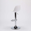 New Orleans Design Bar- und Küchenhocker mit Lederkonsole 
