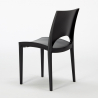 Ensemble Table 90x90cm Horeca et 4 Chaises Empilables Bar Restaurant Prince 