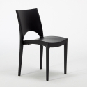 Ensemble Table 90x90cm Horeca et 4 Chaises Empilables Bar Restaurant Prince 