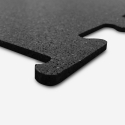 Pavimento gommato a incastro tappetino palestra antiurto modulare 1x1m Puzzle HD Sconti