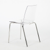 Set da esterno 2 sedie design moderno tavolo 70cm rotondo acciaio Remos 