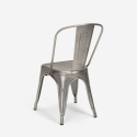 set tavolo rotondo 70cm acciaio 2 sedie vintage Lix design taerium Scelta