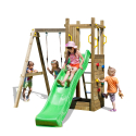 Scivolo arrampicata altalena sabbiera bambini parco giochi da giardino Funny-3 Offerta