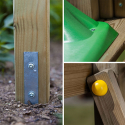 Scivolo arrampicata altalena sabbiera bambini parco giochi da giardino Funny-3 Scelta