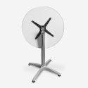 set 2 stühle stahl industriedesign runder tisch 70cm factotum Rabatte