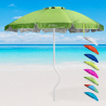 Sonnenschirm 200 cm mit UV-Schutz für Strand oder Angeln GiraFacile  Ermes 
