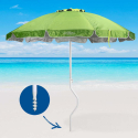 Sonnenschirm 200 cm mit UV-Schutz für Strand oder Angeln GiraFacile  Ermes 