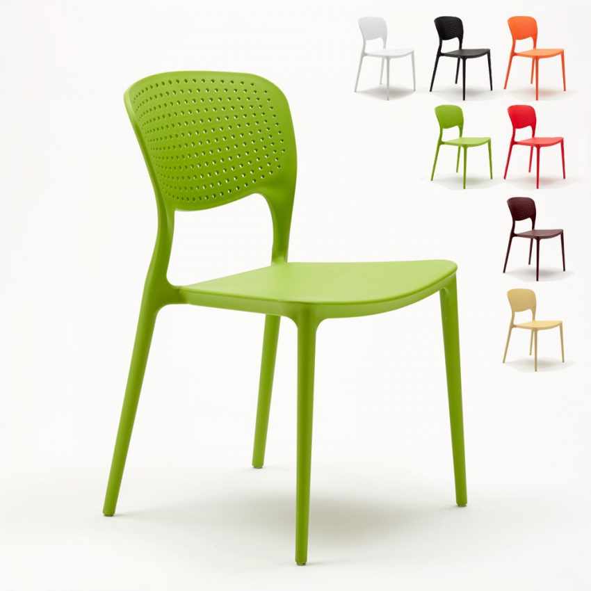 Chaise de cuisine bar café polypropylène empilable intérieur et extérieur Garden Giulietta Offre Chaise de cuisine bar café polypropylène empilable intérieur et extérieur Garden Giulietta Offre