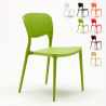 Chaise de cuisine bar café polypropylène empilable intérieur et extérieur Garden Giulietta Offre