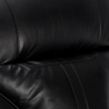 Fauteuil relax inclinable à bascule et pivotant en similicuir Sissi 